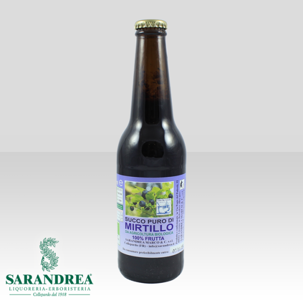 Succo puro di Mirtillo Bio