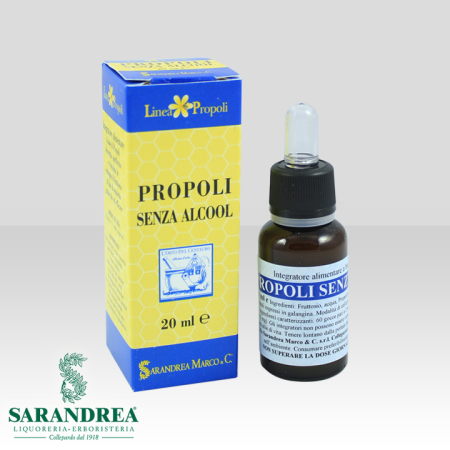 Propoli senza alcool in sciroppo di fruttosio